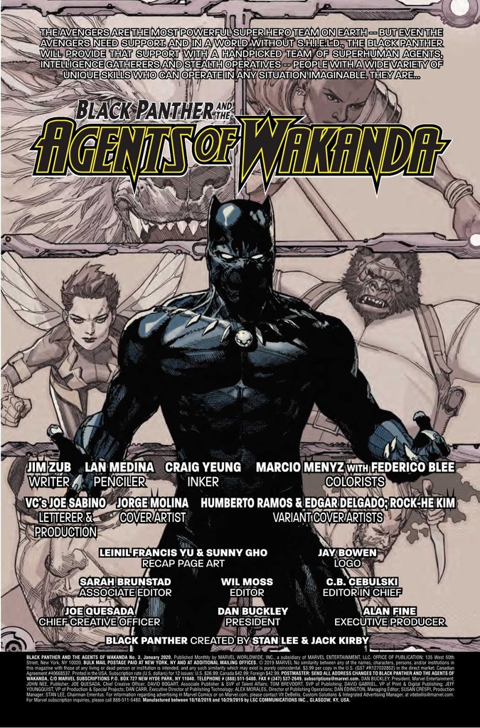 Black Panther And The Agents Of Wakanda #3