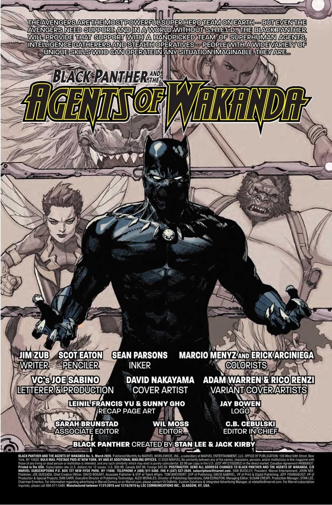 Black Panther And The Agents Of Wakanda #5