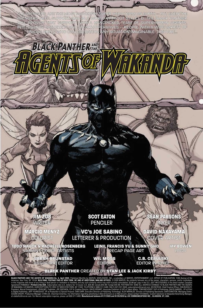 Black Panther And The Agents Of Wakanda #6 (Nauck Gwen Stacy Variant)