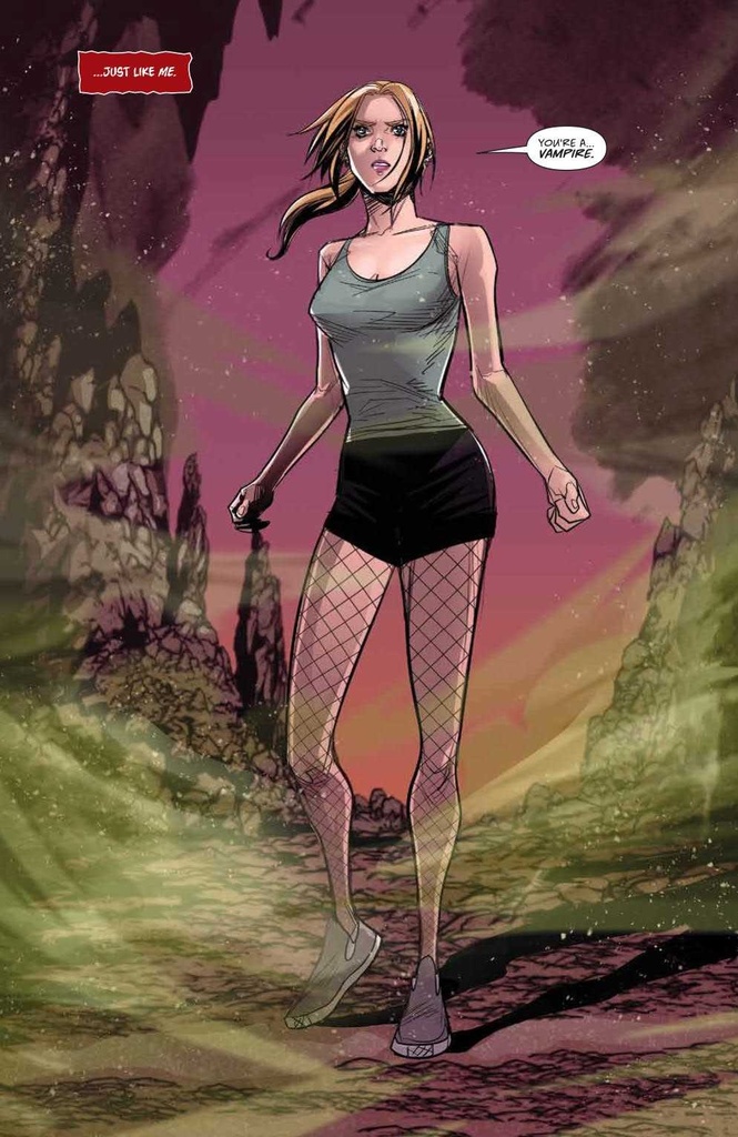 Buffy The Vampire Slayer & Angel: Hellmouth #4 (Cover B Connecting Morris)