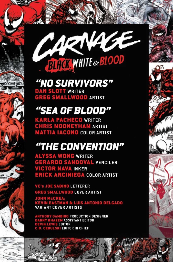 CARNAGE BLACK WHITE AND BLOOD #3 (OF 4)