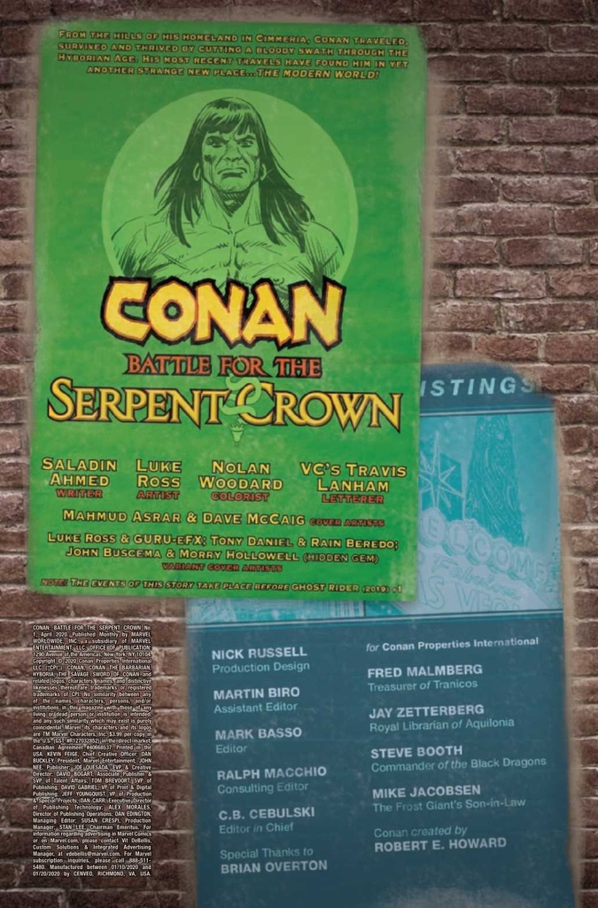 Conan: Battle For The Serpent Crown #1 of 5