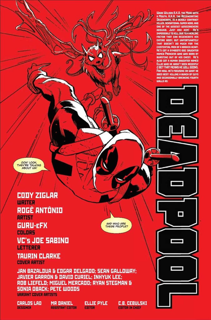 DEADPOOL #1 INHYUK LEE FOIL VAR (NET)