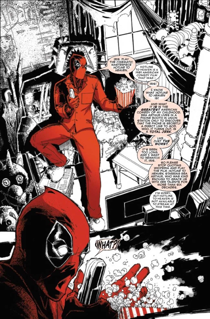 DEADPOOL BLACK WHITE BLOOD #1 (OF 5)