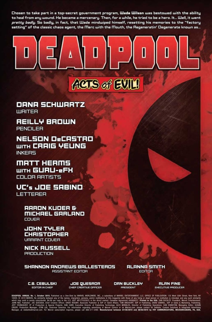 Deadpool: Annual #1