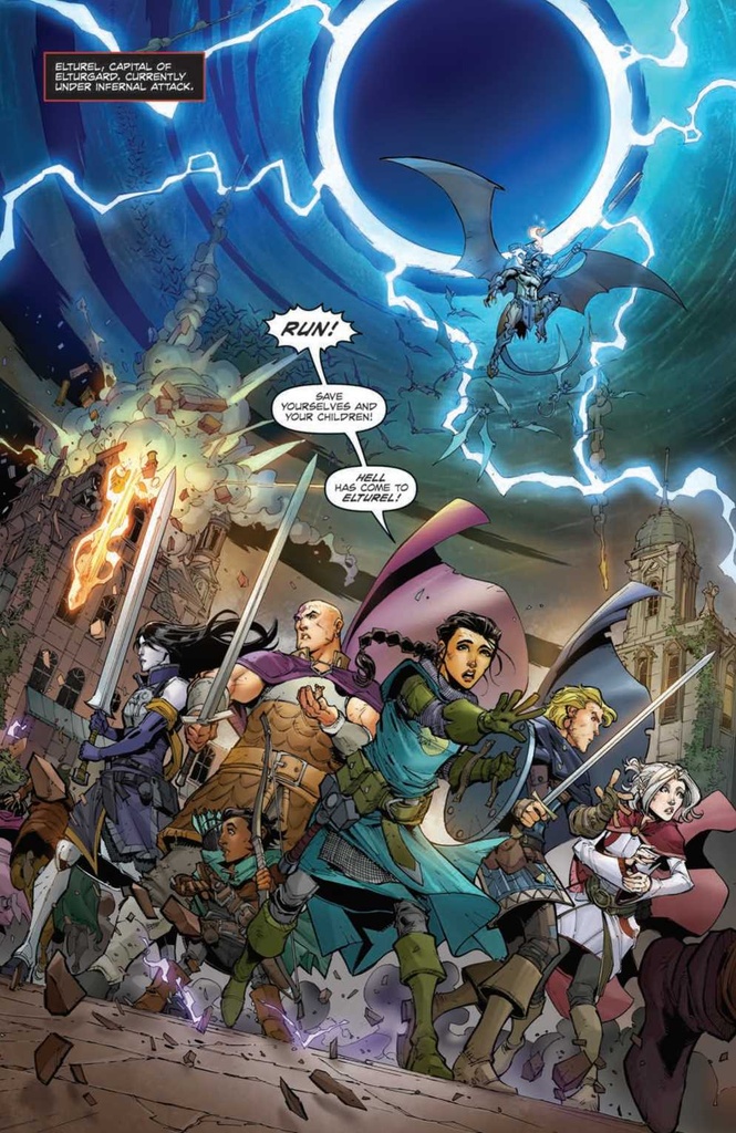 Dungeons & Dragons: Infernal Tides #3 of 5 (Cover A Dunbar)