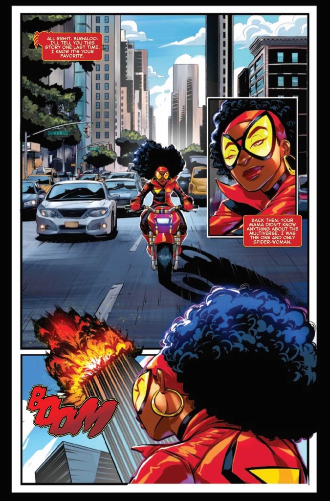 EDGE OF SPIDER-VERSE #4 PETE WOODS HOMAGE VAR