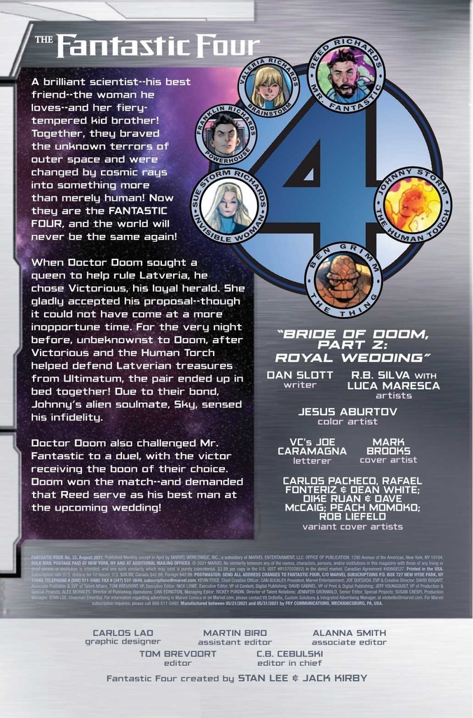 FANTASTIC FOUR #33