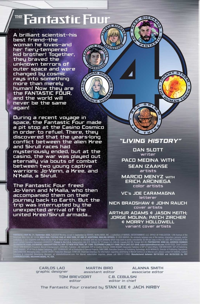 Fantastic Four #21 (EMP)