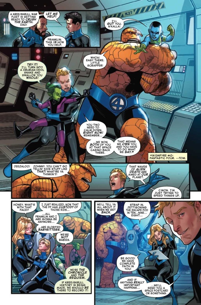 Fantastic Four #21 (Zircher Confrontation Variant EMP)