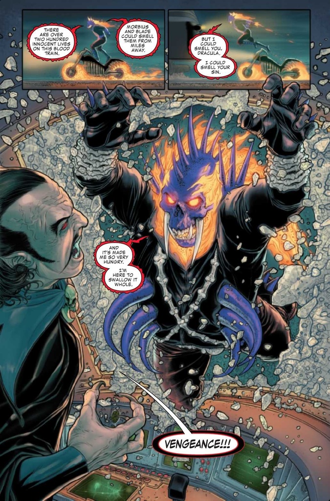 GHOST RIDER VENGEANCE FOREVER #1 LARRAZ VAR