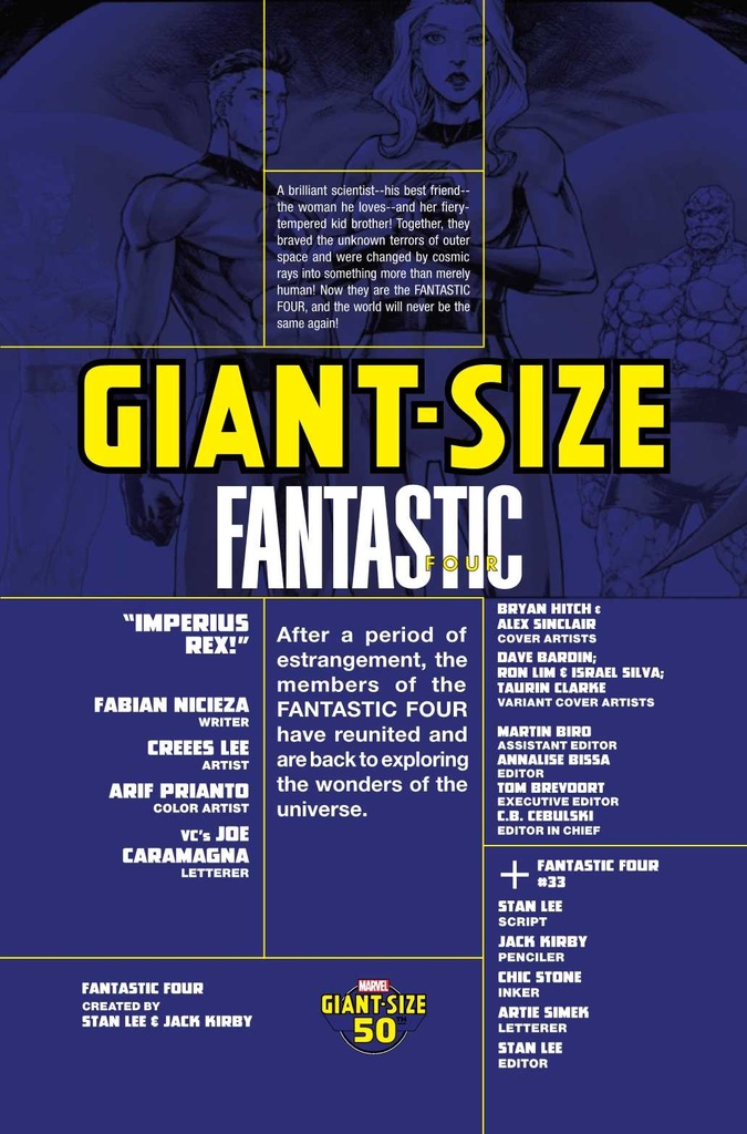 GIANT-SIZE FANTASTIC FOUR #1