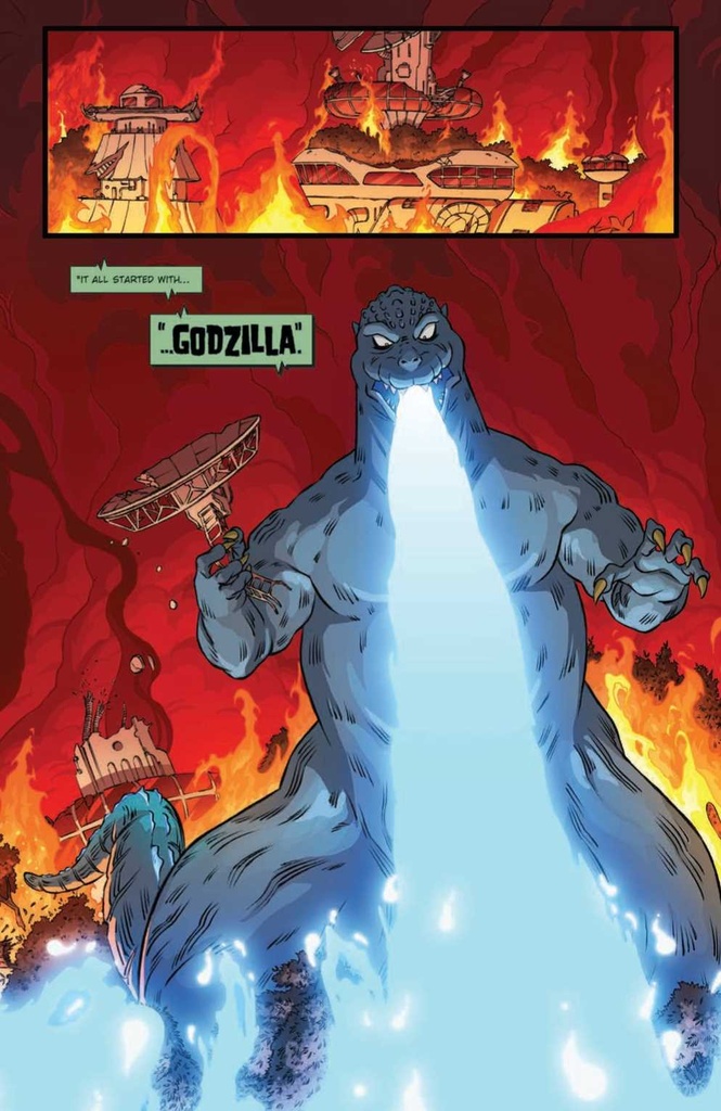 GODZILLA MONSTERS & PROTECTORS #1 10 COPY VIC HOLL