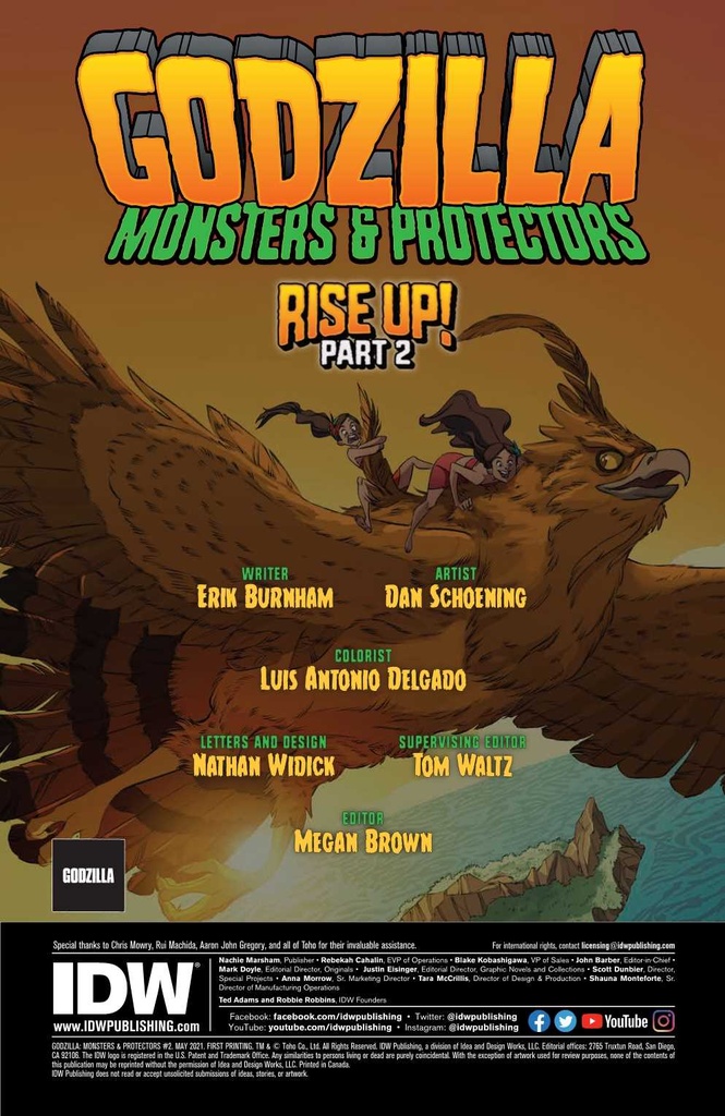 GODZILLA MONSTERS & PROTECTORS #2 10 COPY SL GALLA