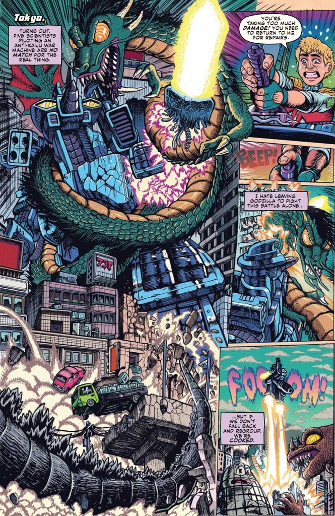 GODZILLA WAR FOR HUMANITY #4 CVR A MACLEAN