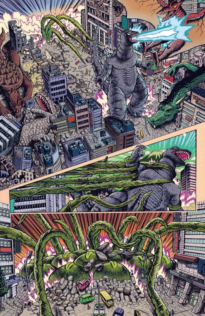 GODZILLA WAR FOR HUMANITY #4 CVR A MACLEAN