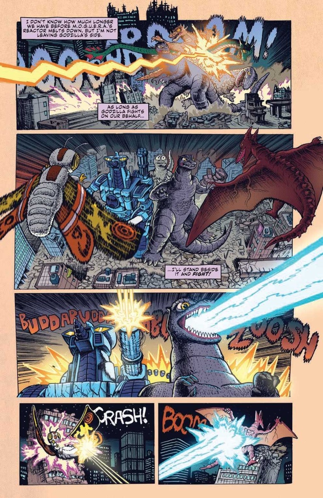 GODZILLA WAR FOR HUMANITY #5 CVR A MACLEAN