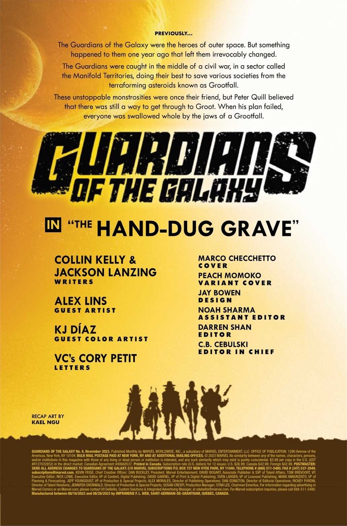 GUARDIANS OF THE GALAXY #6