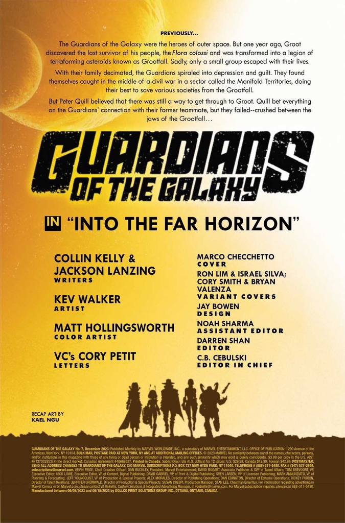 GUARDIANS OF THE GALAXY #7