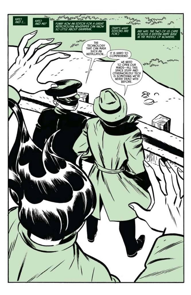 Green Hornet #3 (1:20 Weeks B&W Variant)