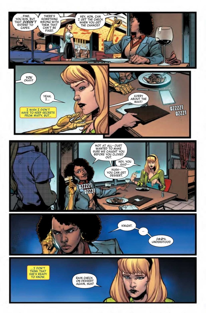 HEROES REBORN NIGHT-GWEN #1