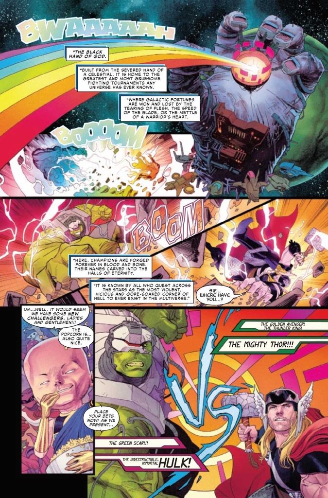 HULK VS THOR BANNER WAR ALPHA #1