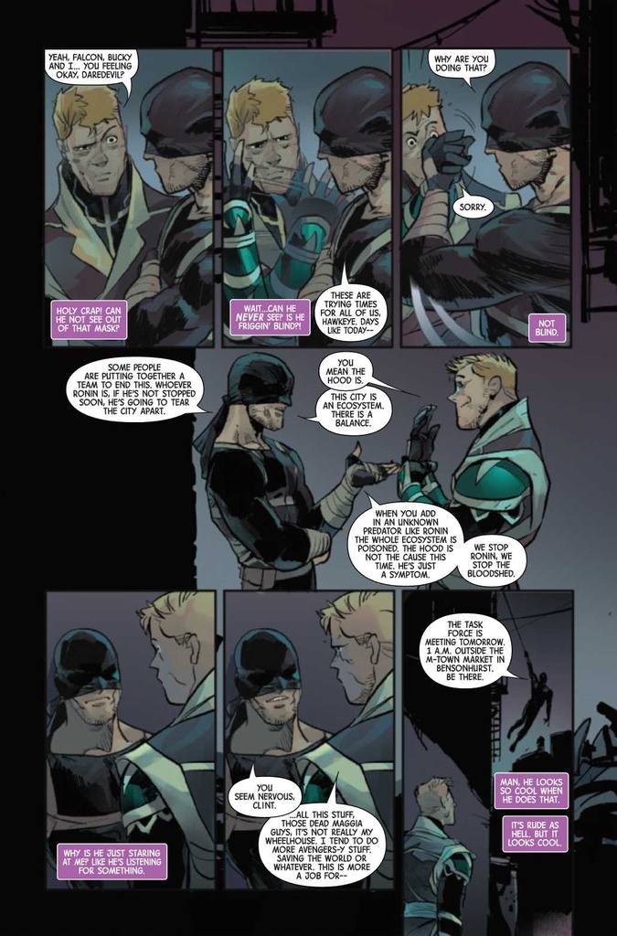 Hawkeye: Freefall #4