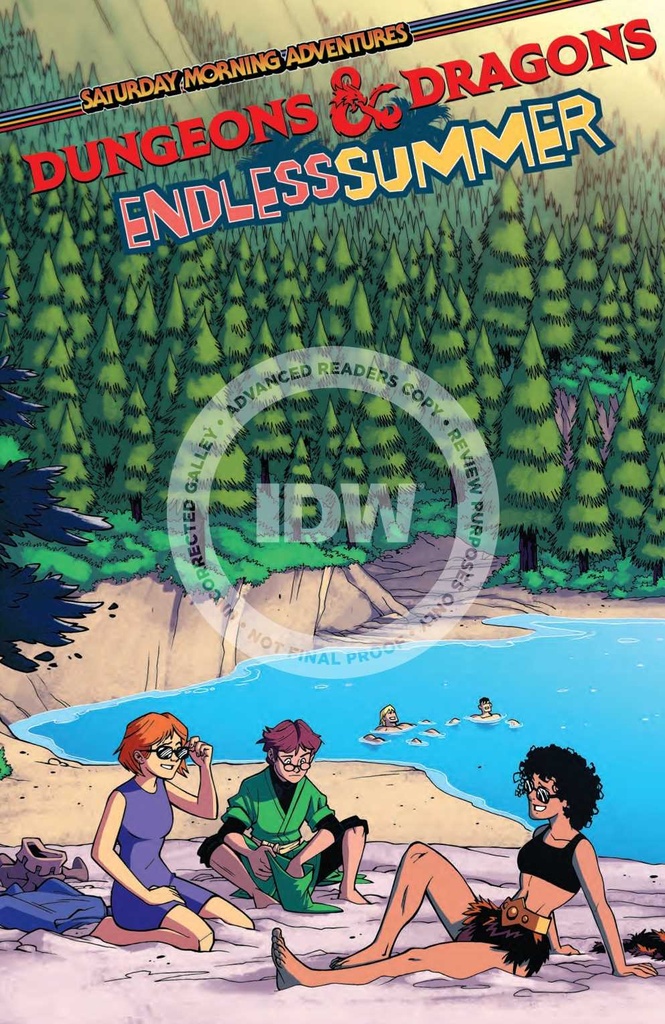 IDW ENDLESS SUMMER D&D SAT MORNING ADV CVR A LEVINS