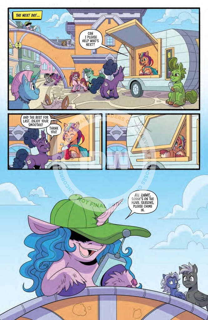 IDW ENDLESS SUMMER MY LITTLE PONY CVR A HAINES