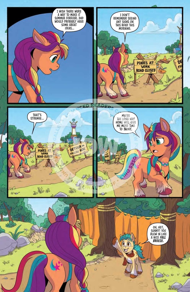 IDW ENDLESS SUMMER MY LITTLE PONY CVR A HAINES