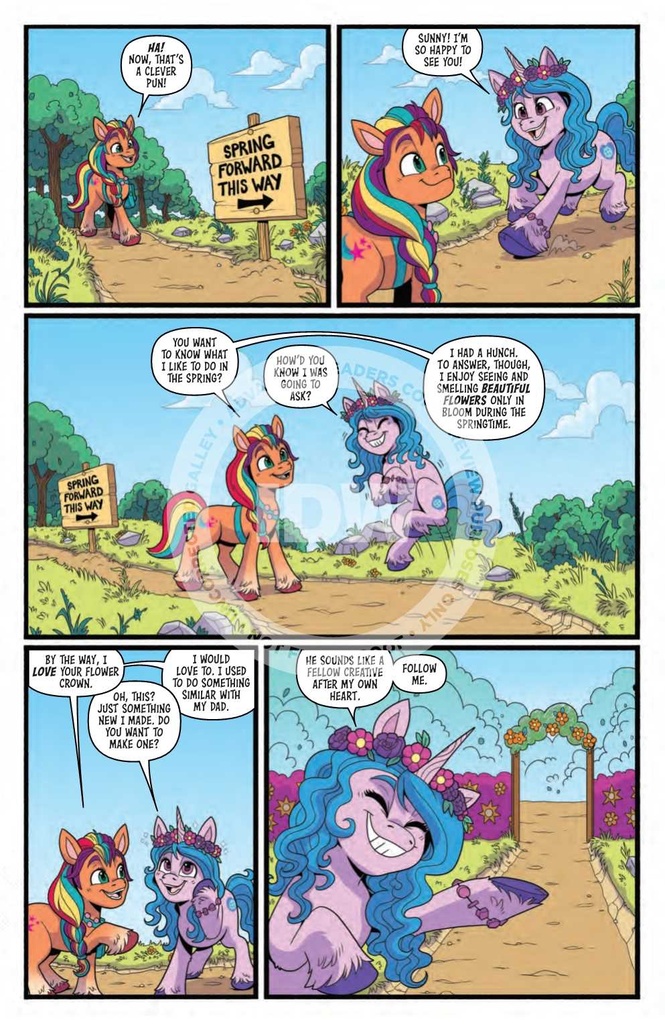 IDW ENDLESS SUMMER MY LITTLE PONY CVR A HAINES