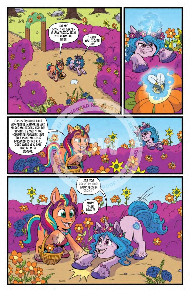 IDW ENDLESS SUMMER MY LITTLE PONY CVR A HAINES