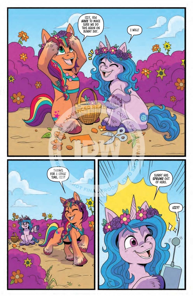 IDW ENDLESS SUMMER MY LITTLE PONY CVR A HAINES