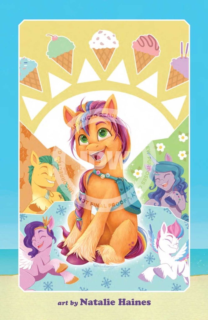 IDW ENDLESS SUMMER MY LITTLE PONY CVR A HAINES