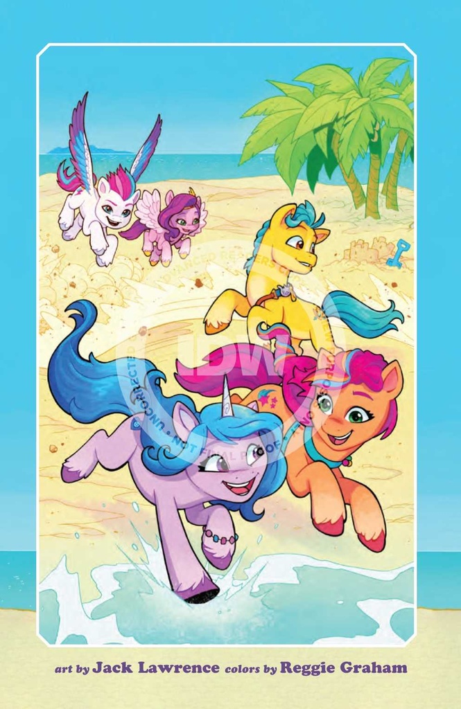 IDW ENDLESS SUMMER MY LITTLE PONY CVR A HAINES