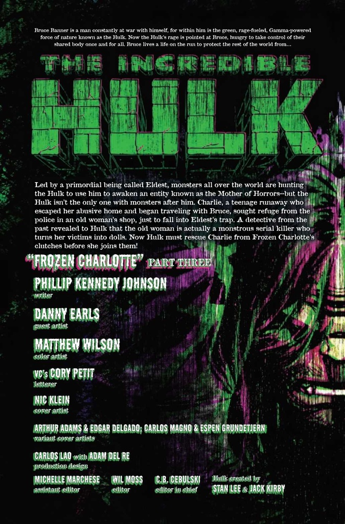 INCREDIBLE HULK #11 CARLOS MAGNO VAMPIRE VAR