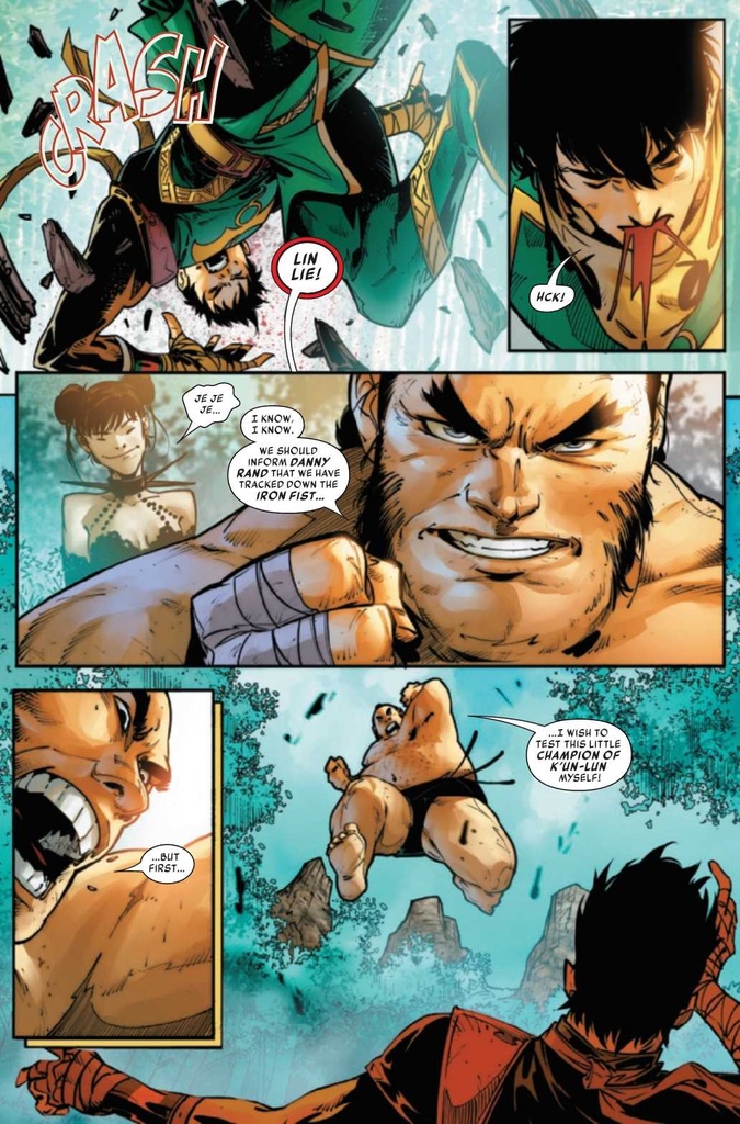 IRON FIST #4 (OF 5) GIST VAR