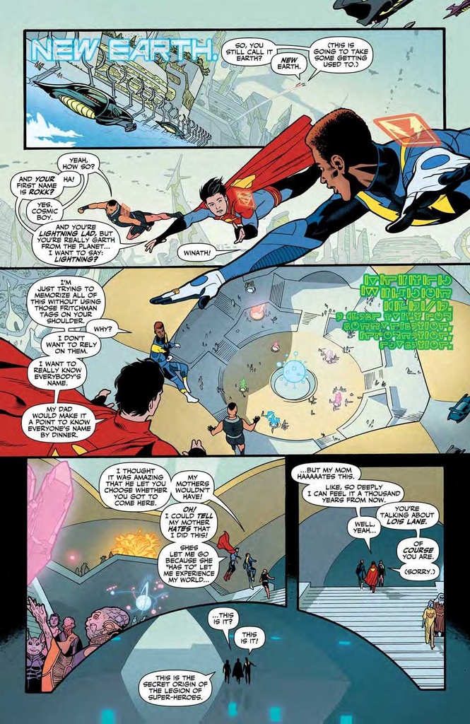 LEGION OF SUPER HEROES #4