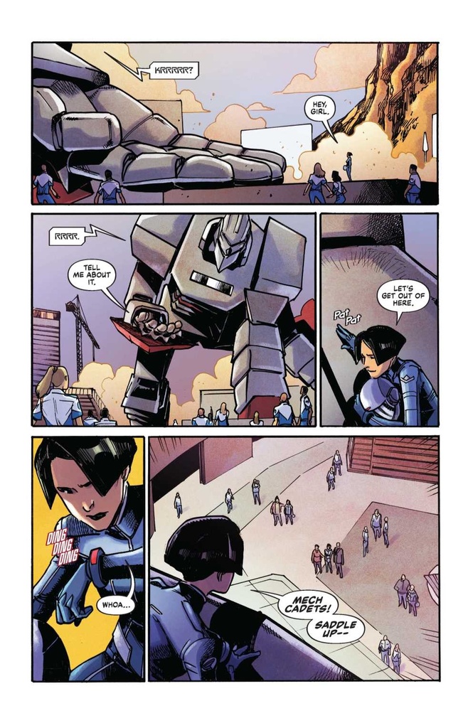 MECH CADETS #1 CVR A MIYAZAWA & HERRING