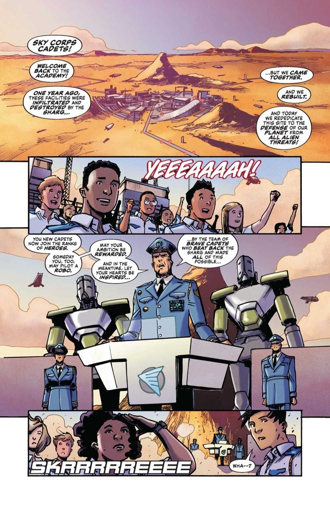 MECH CADETS #1 CVR C FOIL MIYAZAWA & HERRING