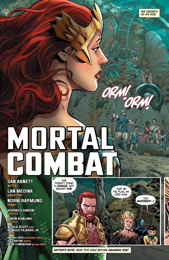 MERA QUEEN OF ATLANTIS #6 (OF 6)