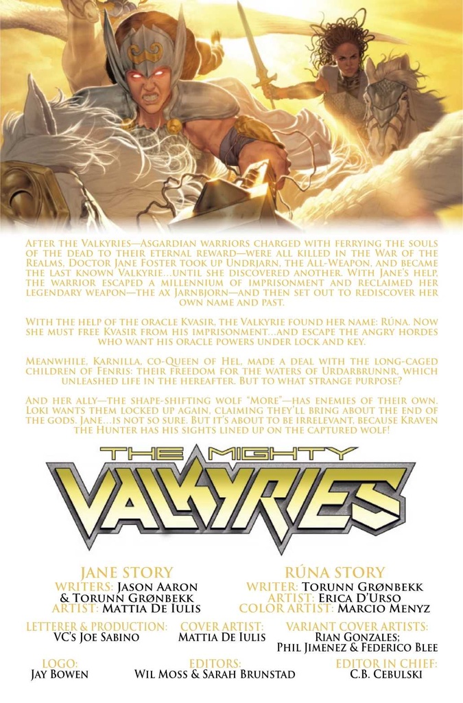 MIGHTY VALKYRIES #3 (OF 5) JIMENEZ PRIDE MONTH VAR