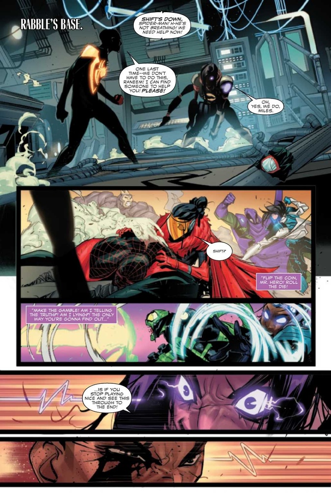 MILES MORALES SPIDER-MAN #19 LUCIANO VECCHIO VAMPIRE VAR