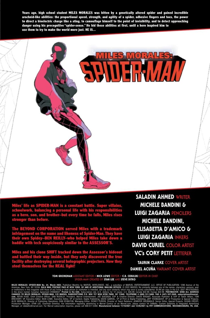 MILES MORALES SPIDER-MAN #34