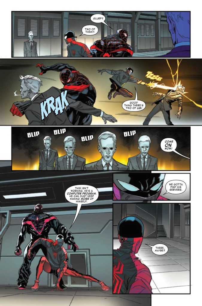 MILES MORALES SPIDER-MAN #35 GARRON VAR