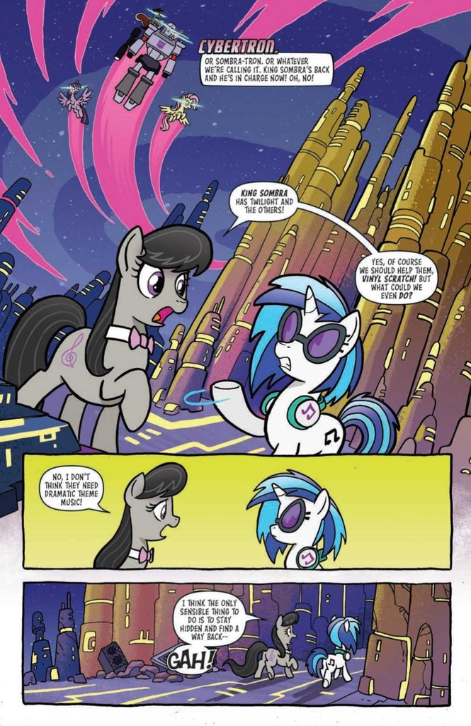 MLP TRANSFORMERS II #3 (OF 4) CVR A TONY FLEECS