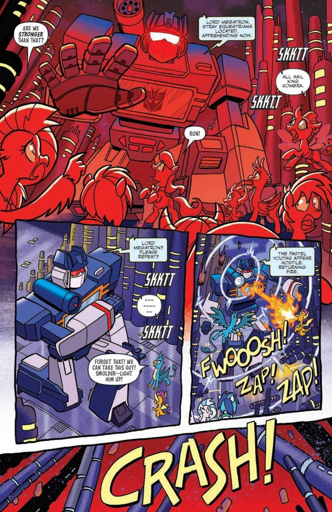 MLP TRANSFORMERS II #3 (OF 4) CVR A TONY FLEECS