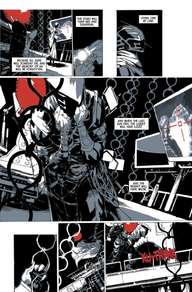 MOON KNIGHT BLACK WHITE BLOOD #1 (OF 4)