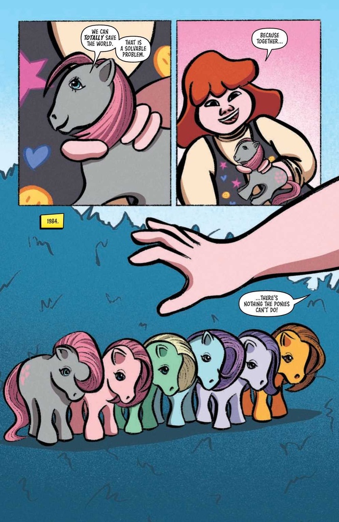 MY LITTLE PONY 40TH ANNIVERSARY SPECIAL CVR A OKAFOR