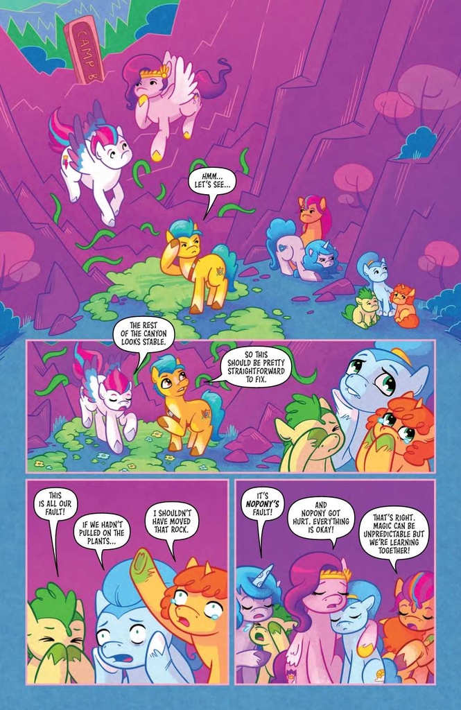 MY LITTLE PONY CAMP BIGHOOF #2 CVR B HAINES